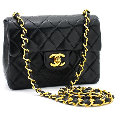 borsa chanel nera con catenella|Chanel borse italia.